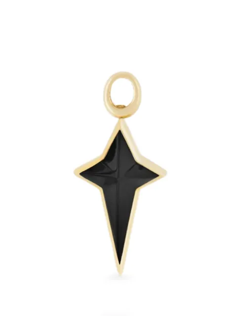 Stephen Webster black onyx cross single earring charm