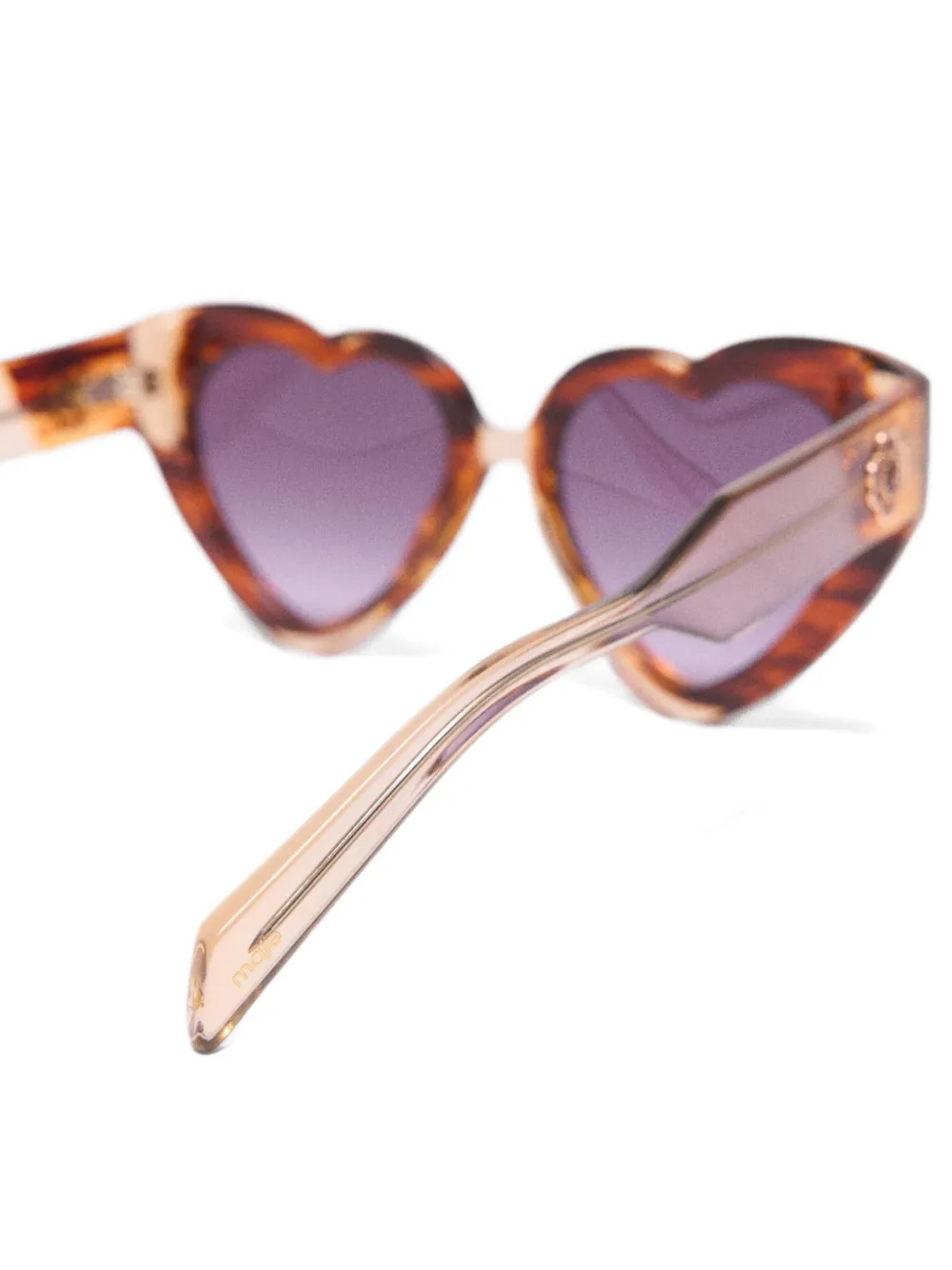  Maje Heart Sunglasses - Brown 