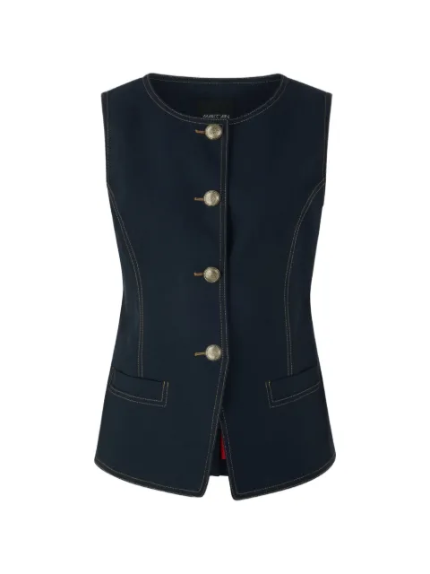 MARCCAIN button seam waistcoat