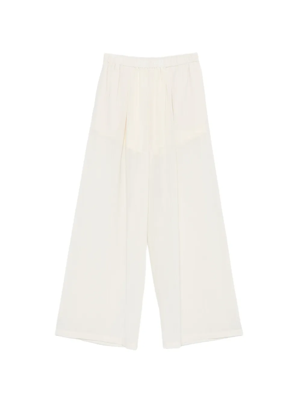 Eleh elasticated-waistband palazzo pants - Toni neutri