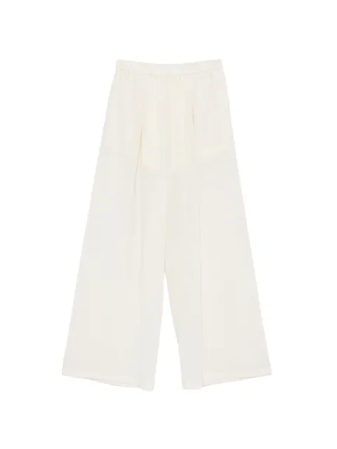 Eleh pleated wide-leg trousers