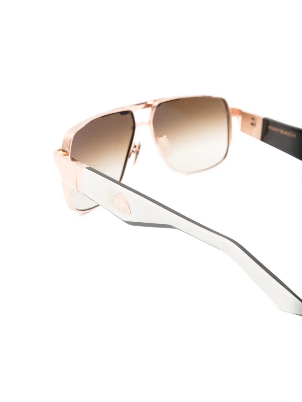  Maybach Eyewear The King Iv Pilot-frame Sunglasses - Pink 