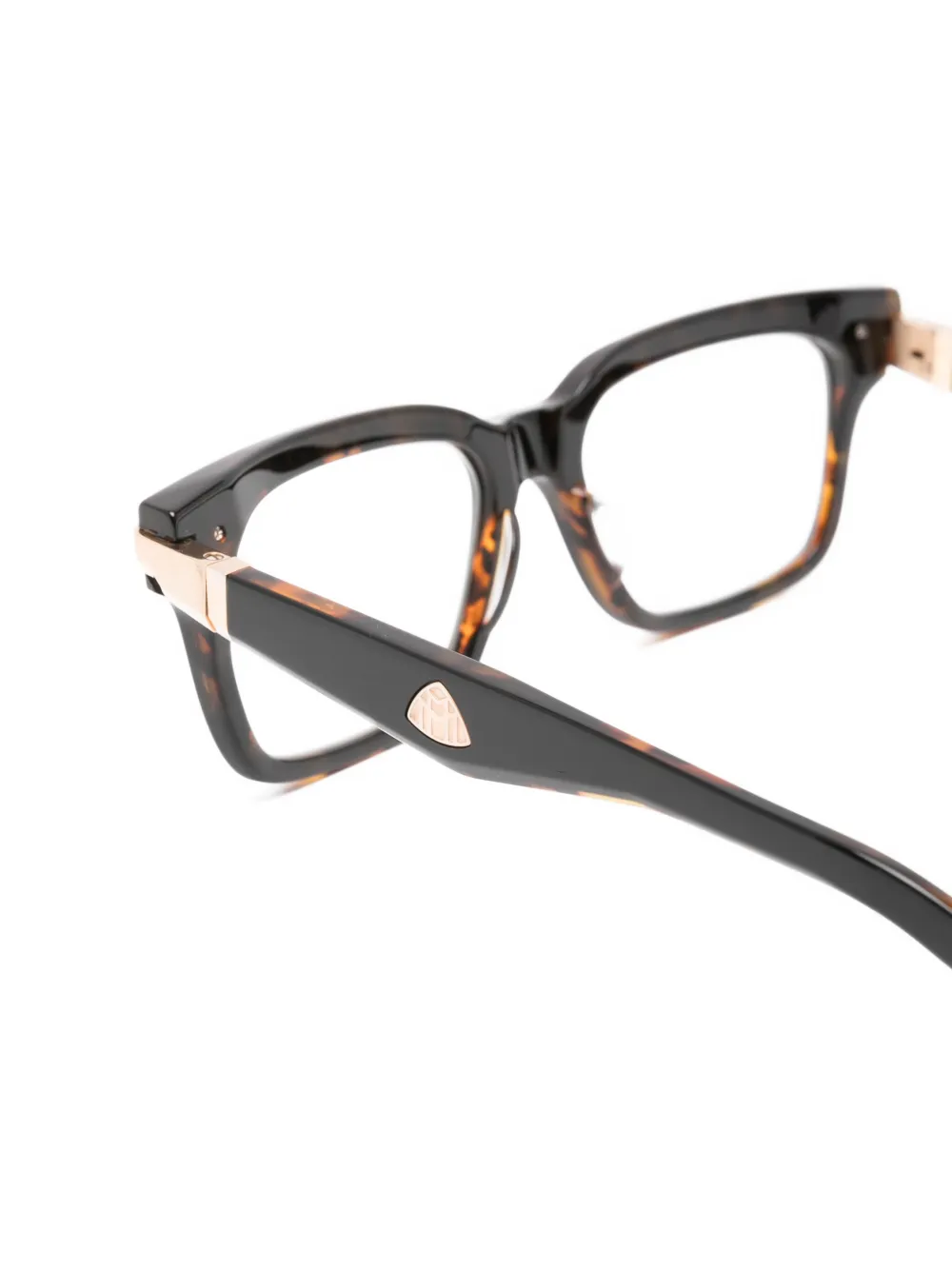  Maybach Eyewear Square-frame Glasses - Black 