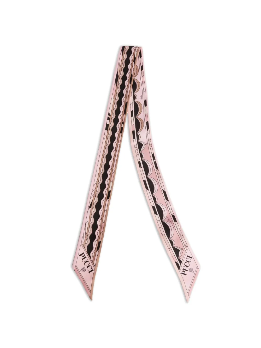 PUCCI geometric-print scarf - Rosa
