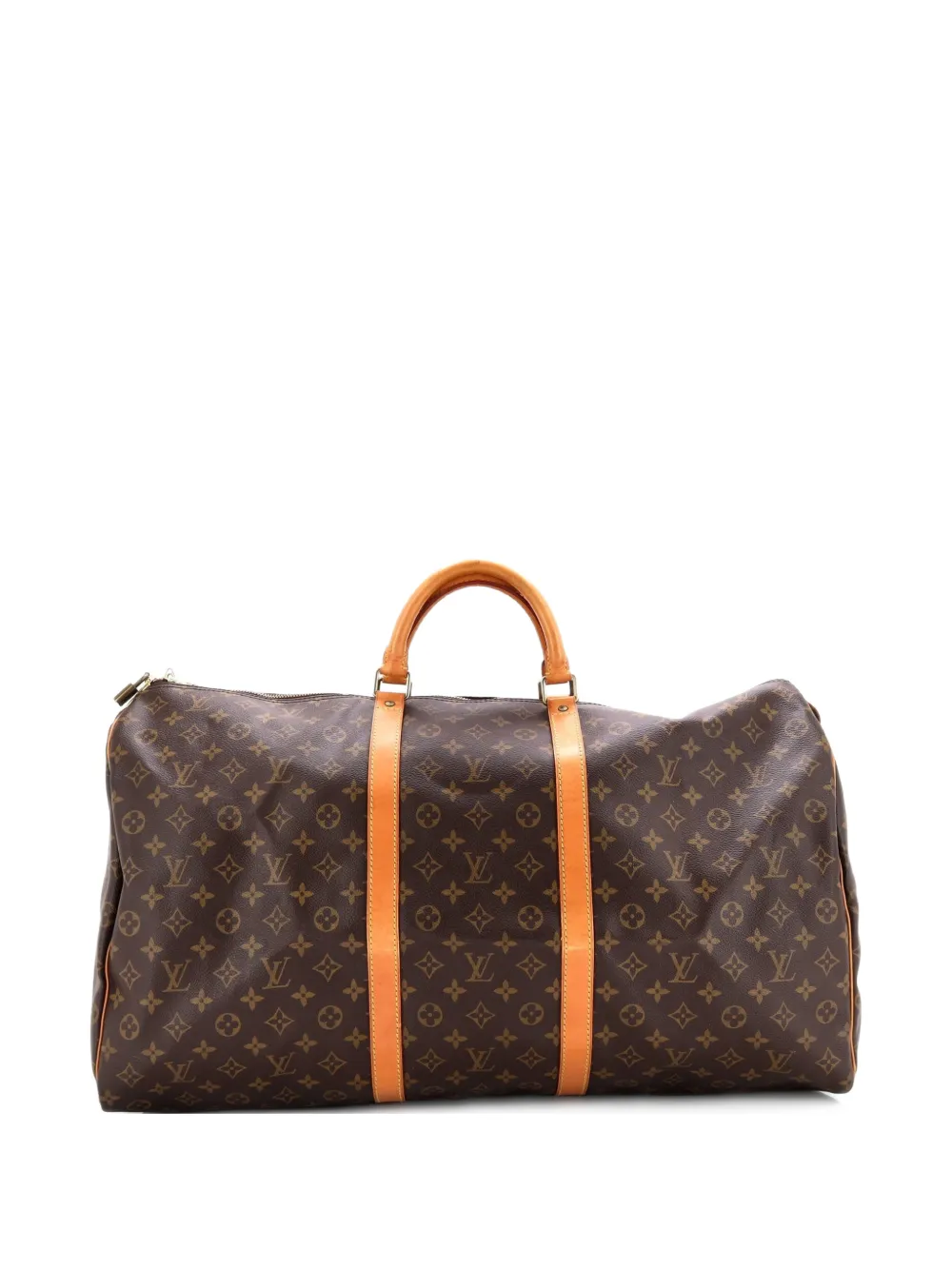 Louis Vuitton Pre-Owned Keepall Bag Monogram Canvas 60 travel bag - Braun