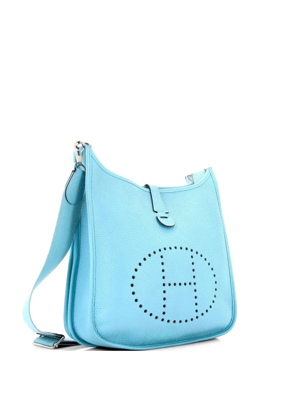 Hermès Pre-Owned Evelyne Bag Gen III Clemence PM crossbody bag - Blu
