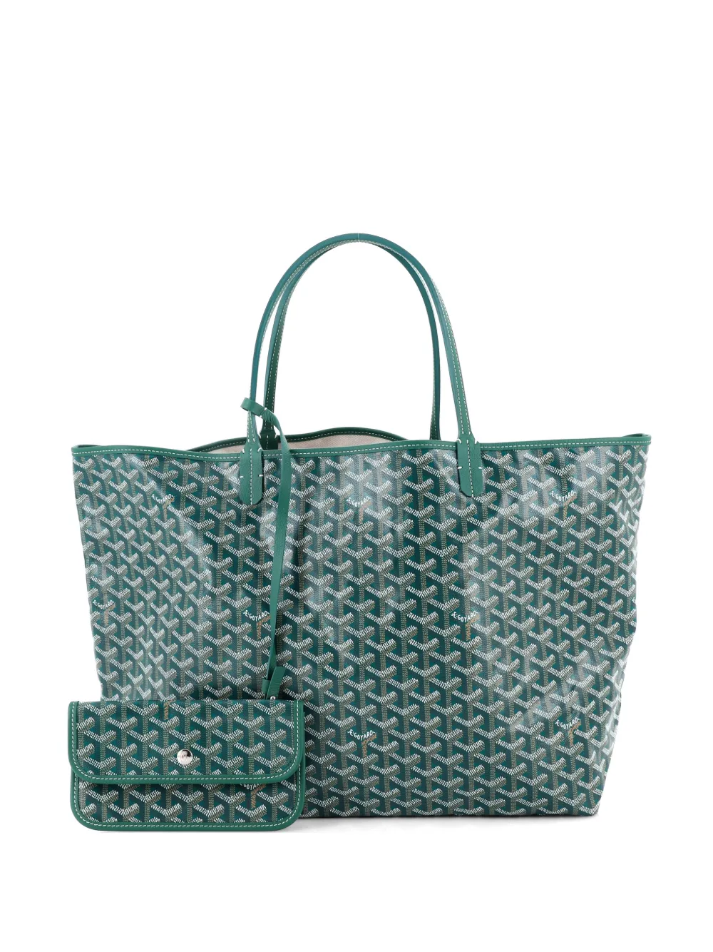 Goyard Pre-Owned Saint Louis Coated Canvas GM tote bag - Verde