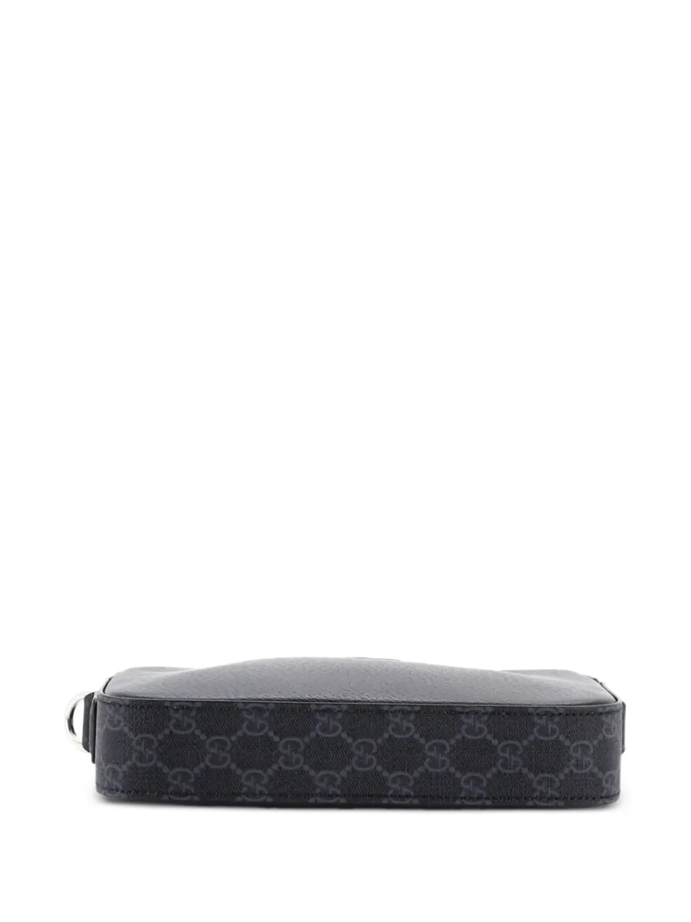 Camera Bag Leather And Gg Coated Canvas Small Crossbody Bag