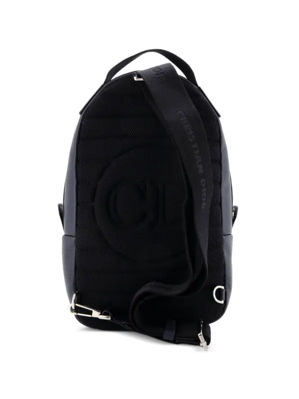 Christian Dior Pre-Owned ジップアラウンド スリング ロゴプリント