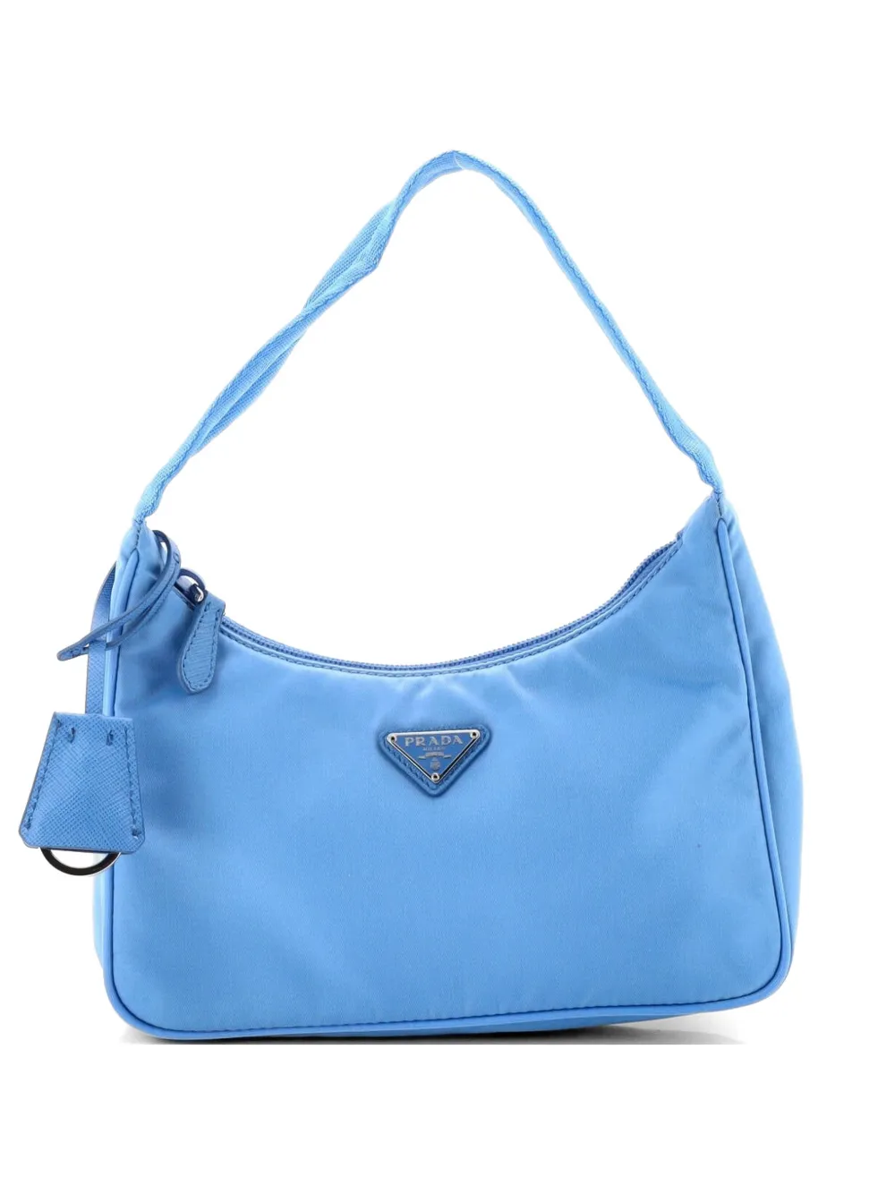 Prada Pre-Owned Re-Edition 2000 Tessuto Mini hobo bag - Blu