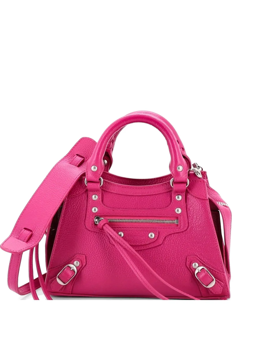 Balenciaga Pre-Owned Neo Classic City Bag Leather Mini shoulder bag - Rosa
