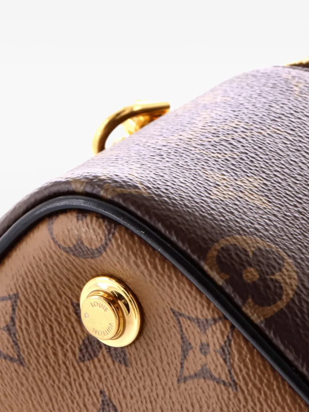 Vanity Handbag Reverse Monogram Canvas Pm Satchel