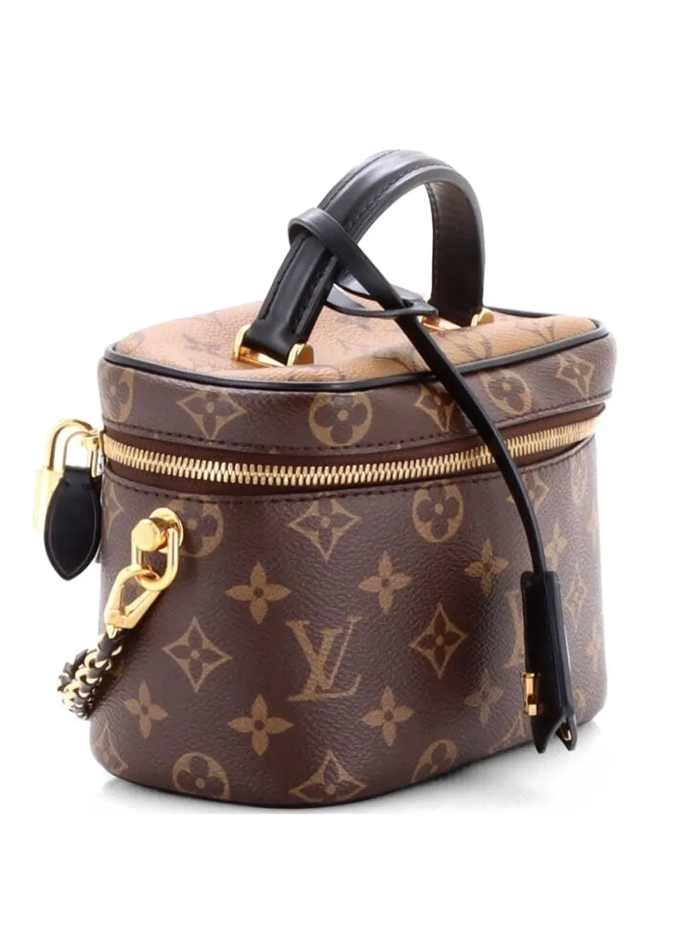 Louis Vuitton Pre-Owned Vanity Handbag Reverse Monogram Canvas PM satchel - Braun