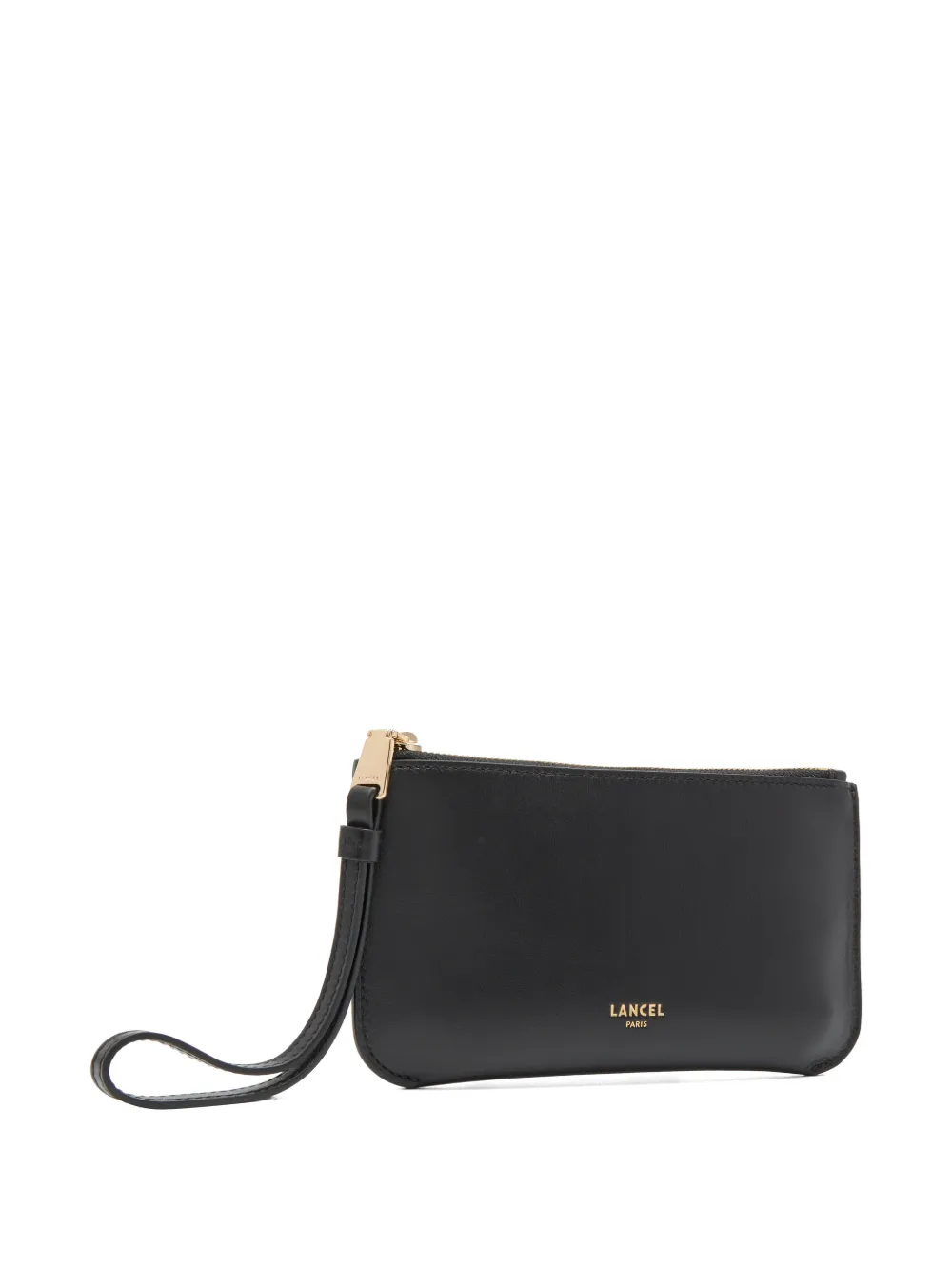 Lancel Leren clutch Zwart