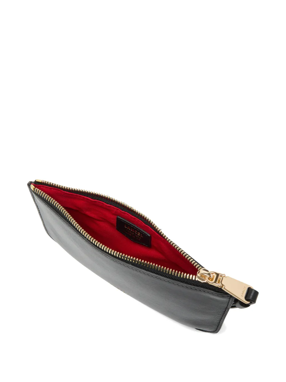 Lancel Leren clutch Zwart