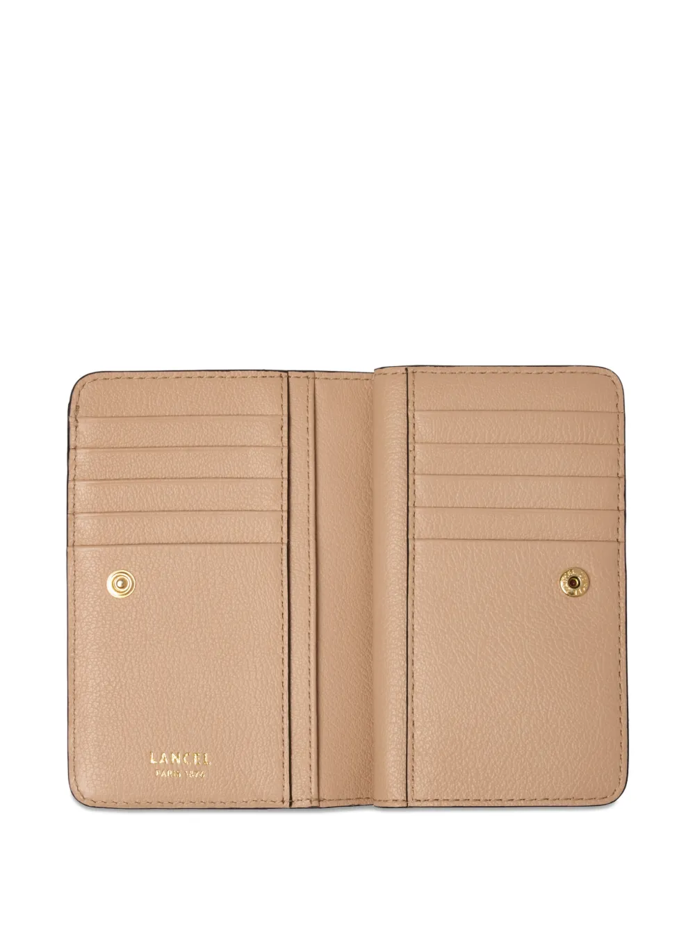 Lancel Rechthoekige portemonnee Beige