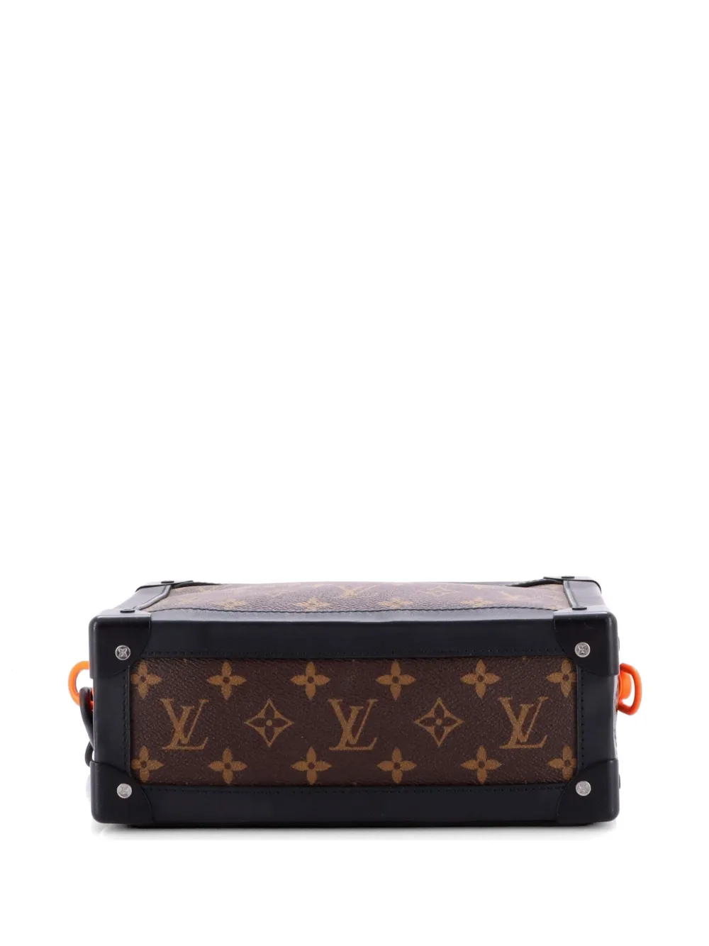 Solar Ray Soft Trunk Bag Monogram Canvas crossbody bag