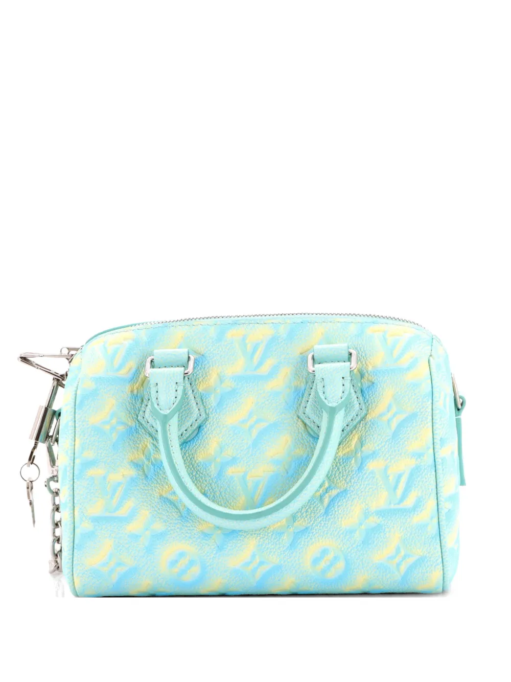 Louis Vuitton Pre-Owned Speedy Bandouliere Bag Stardust Monogram Empreinte Leather 20 crossbody bag - Blue