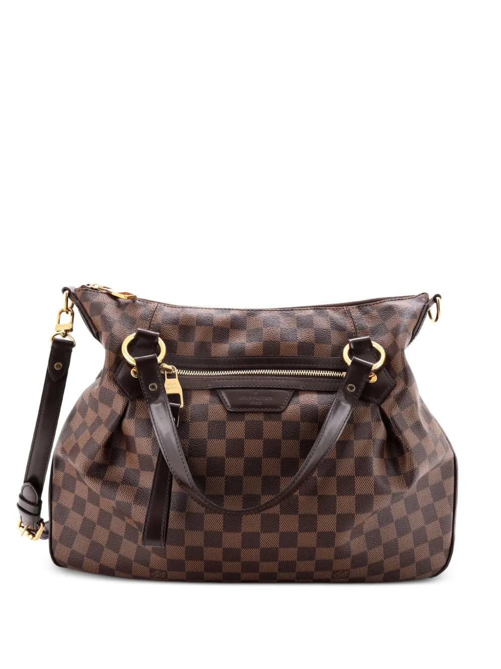 Louis Vuitton Pre-Owned Evora Handbag Damier MM satchel - Marrone