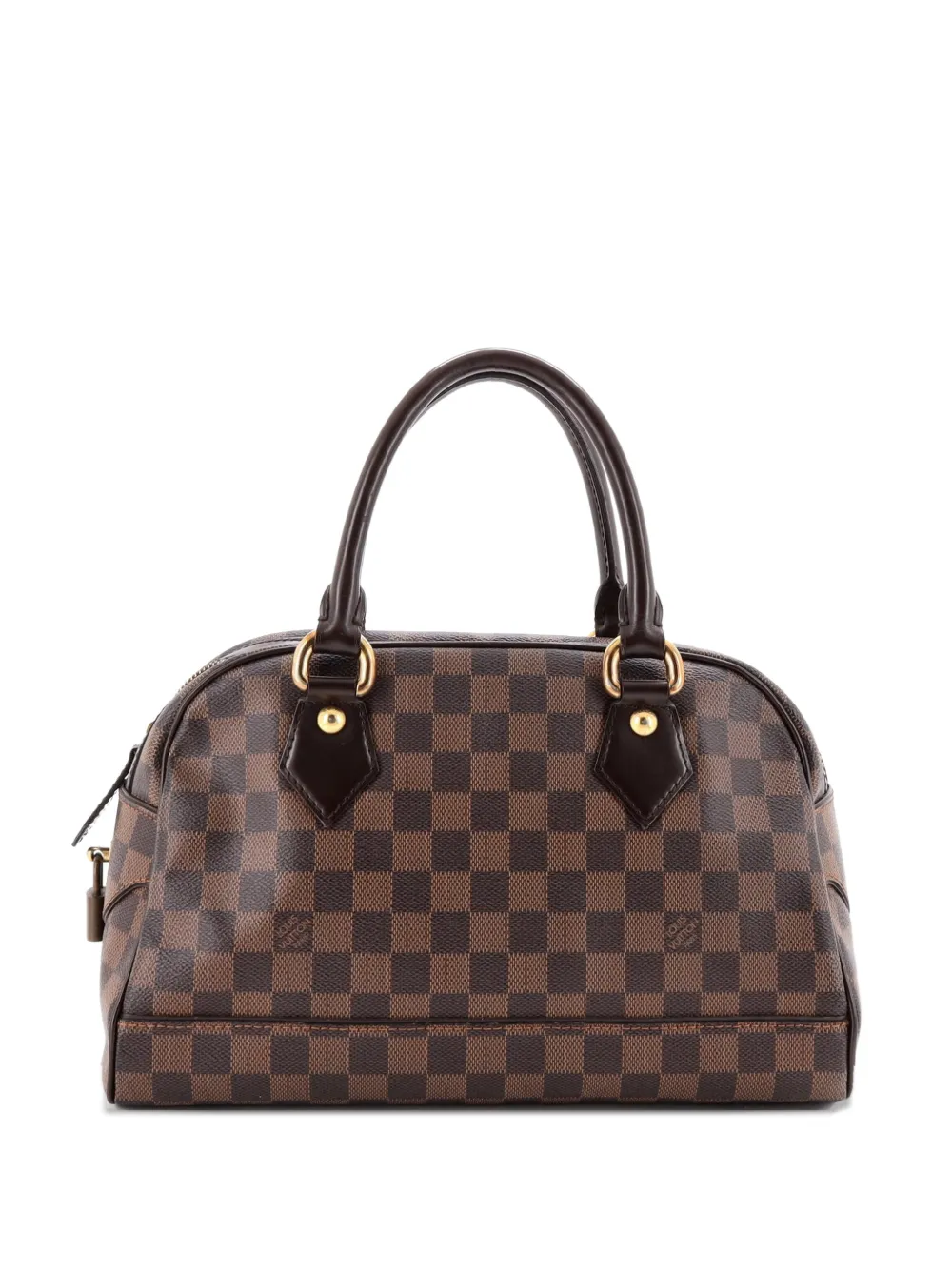 Louis Vuitton Pre-Owned Duomo Boston Bag Damier handbag - Marrone