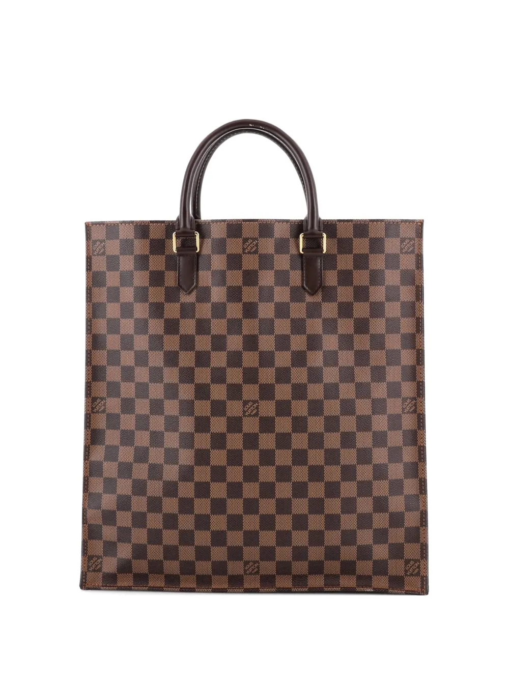 Louis Vuitton Pre-Owned Sac Plat Bag Damier PM tote bag - Marrone