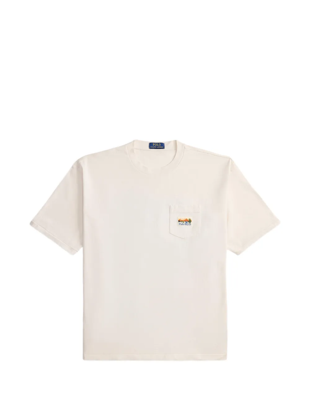 Polo Ralph Lauren relaxed fit jersey graphic t-shirt - Bianco
