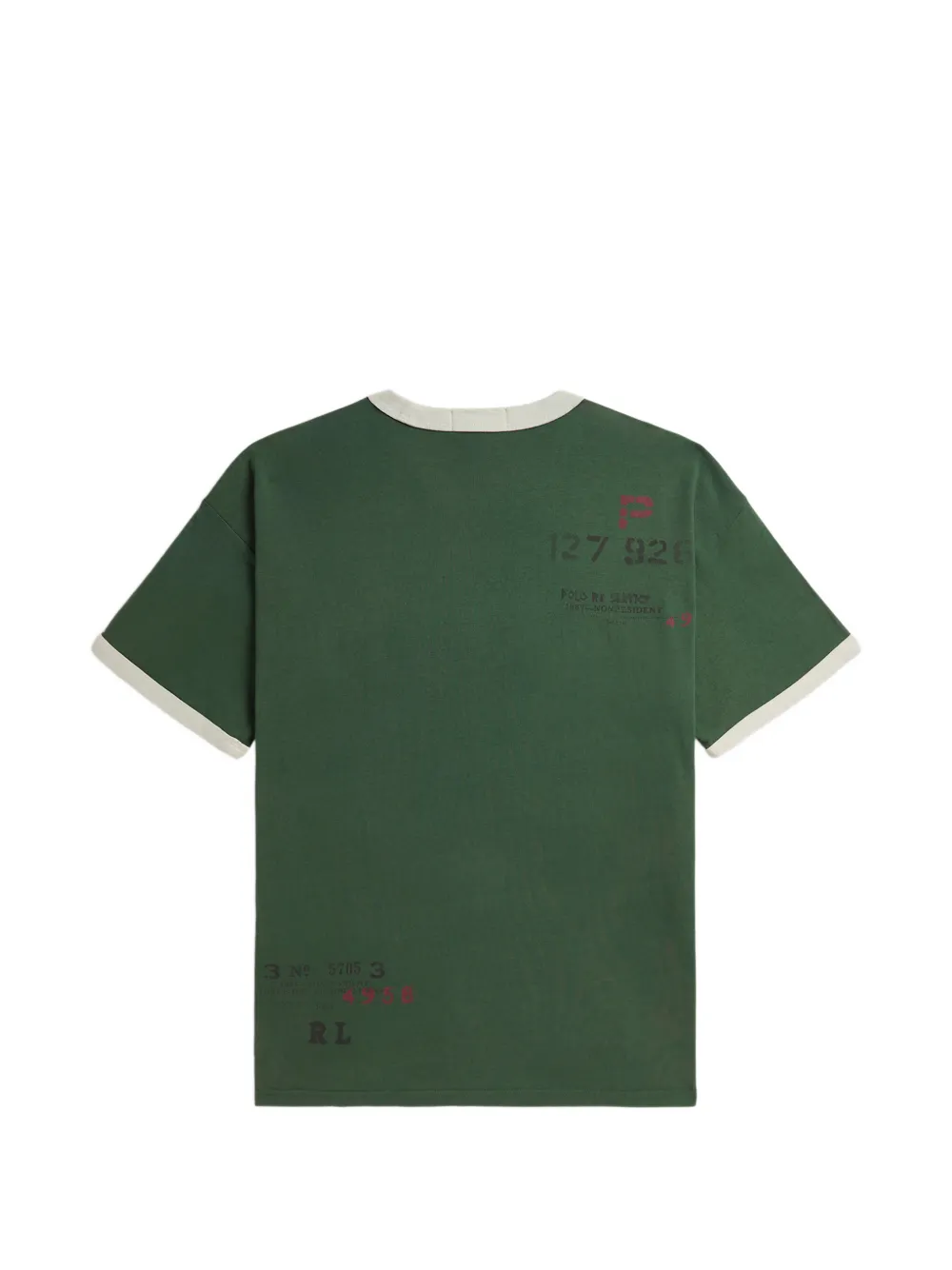 Polo Ralph Lauren T-shirt met print Groen