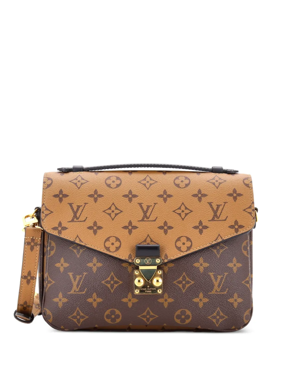 Louis Vuitton Pre-Owned Pochette Metis Reverse Monogram Canvas crossbody bag - Braun