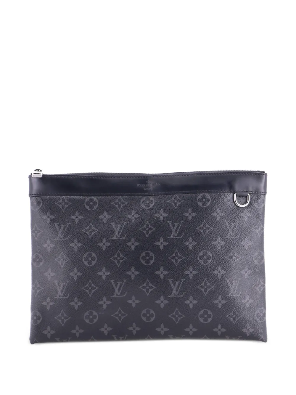 Louis Vuitton Pre-Owned Discovery Pochette Monogram Eclipse Canvas GM pouch - Nero
