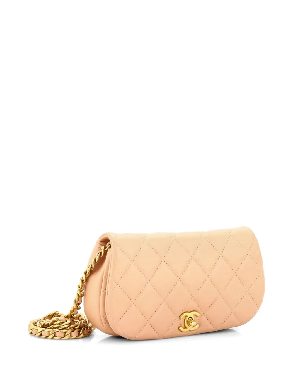 Coco Mail Clutch with Chain Quilted Calfskin crossbody bag