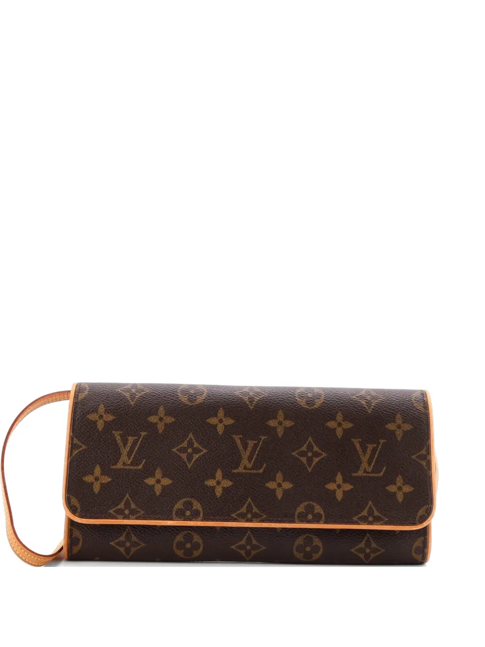 Louis Vuitton Pre-Owned Twin Handbag Monogram Canvas GM crossbody bag - Brown