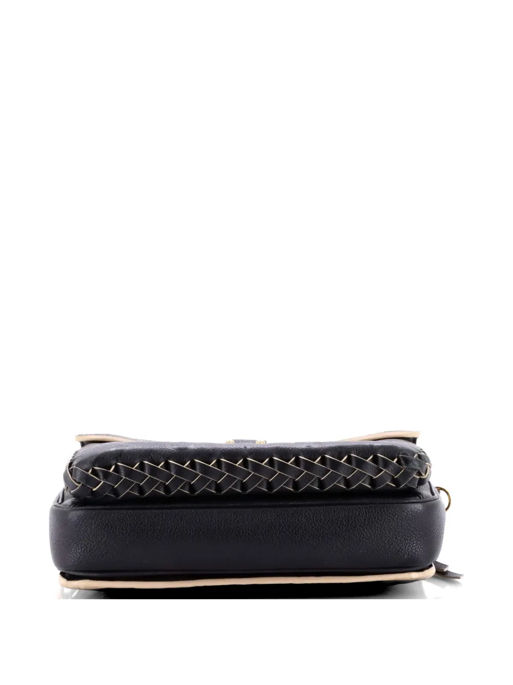 Braided Handle Pochette Metis Monogram Empreinte Leather Crossbody Bag