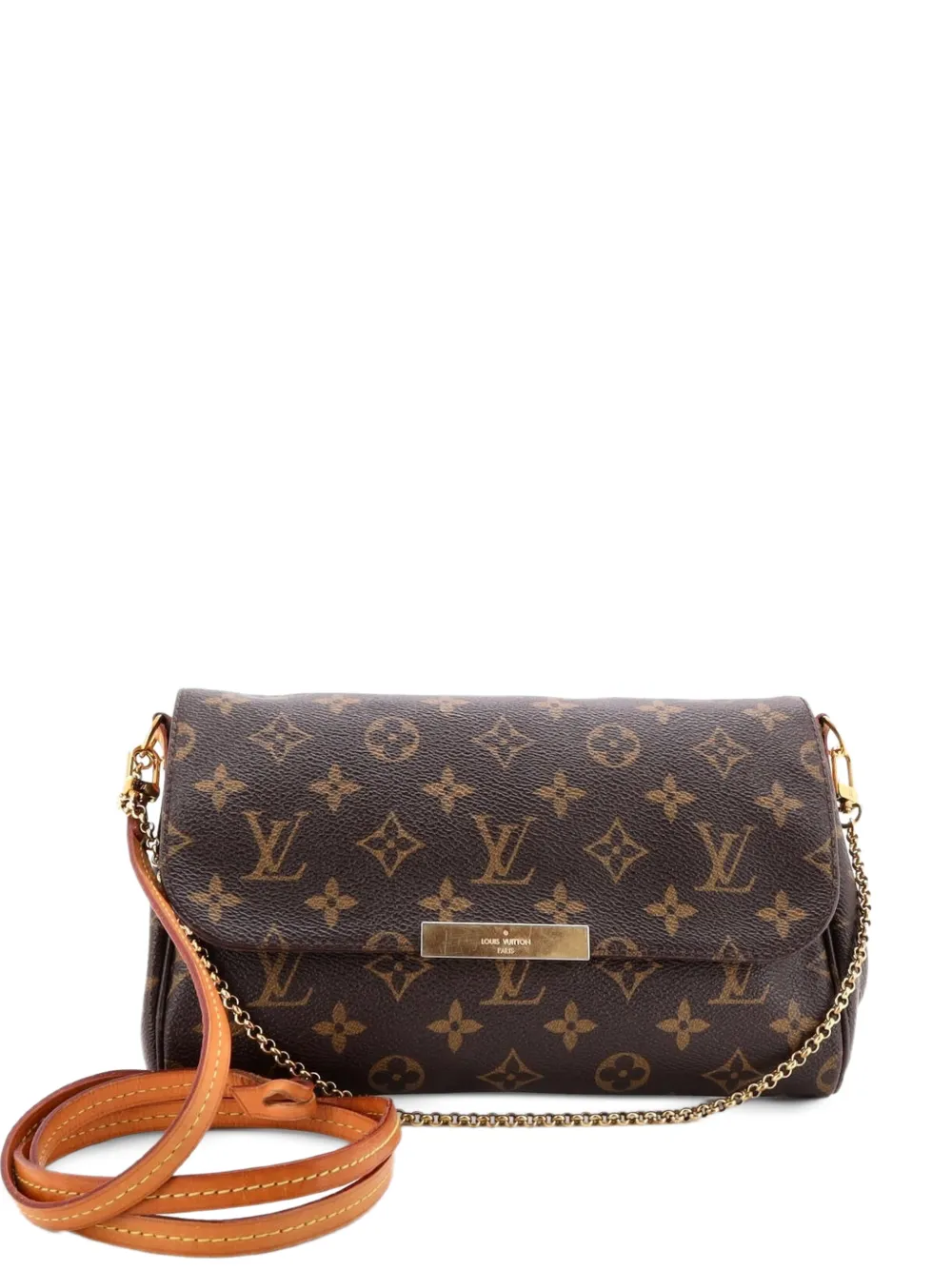 Louis Vuitton Pre-Owned Favorite Handbag Monogram Canvas MM crossbody bag - Brown
