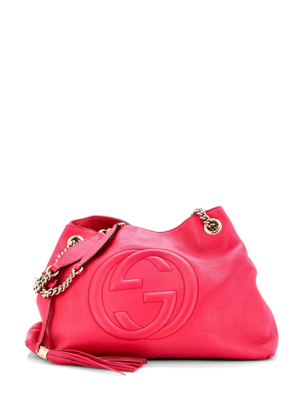 Gucci Pre-Owned Soho Chain Strap Leather Medium shoulder bag - Rosa