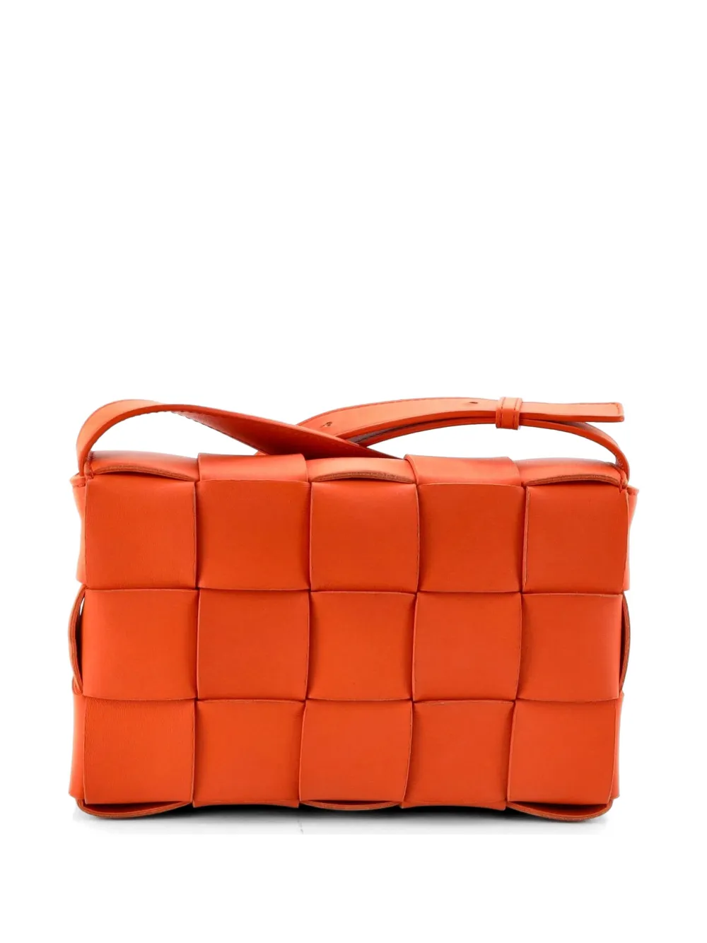 Cassette Maxi Intrecciato Leather Small crossbody bag