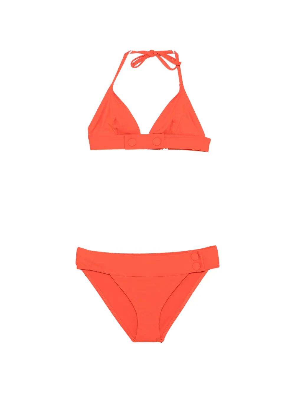 ERES button-embellished bikini - Arancione