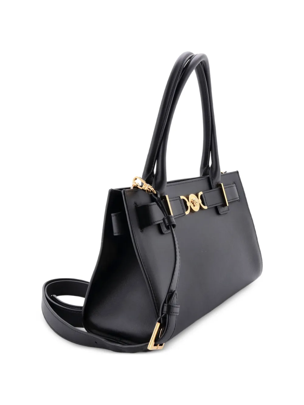 Medusa 95 Leather Medium Tote Bag
