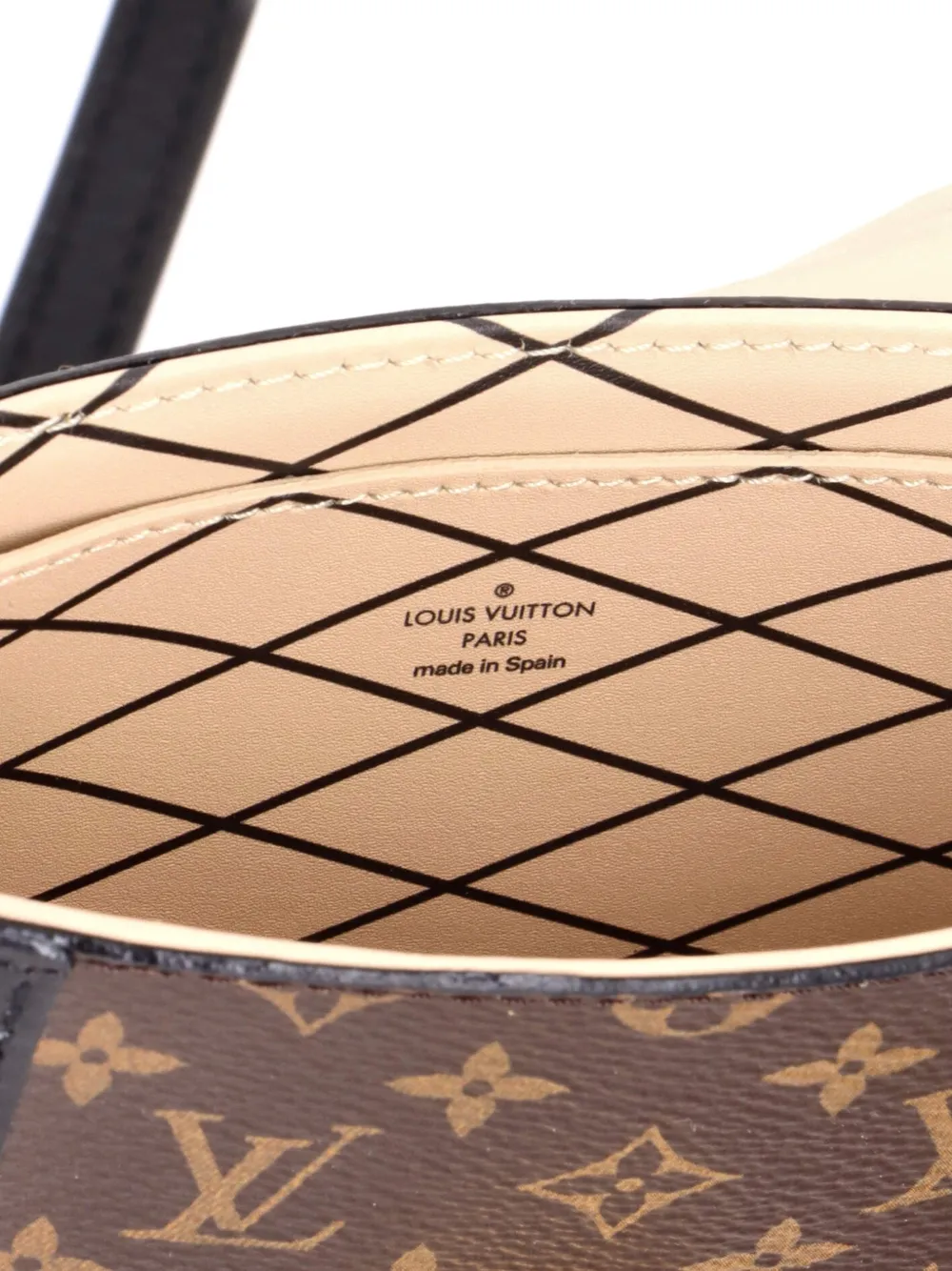 Vertical Trunk Pochette Monogram Canvas Crossbody Bag
