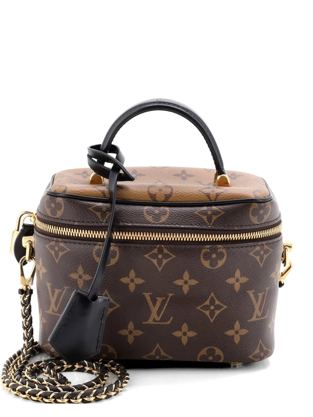 Louis Vuitton Pre-Owned Vanity Handbag Reverse Monogram Canvas PM satchel - Marrone