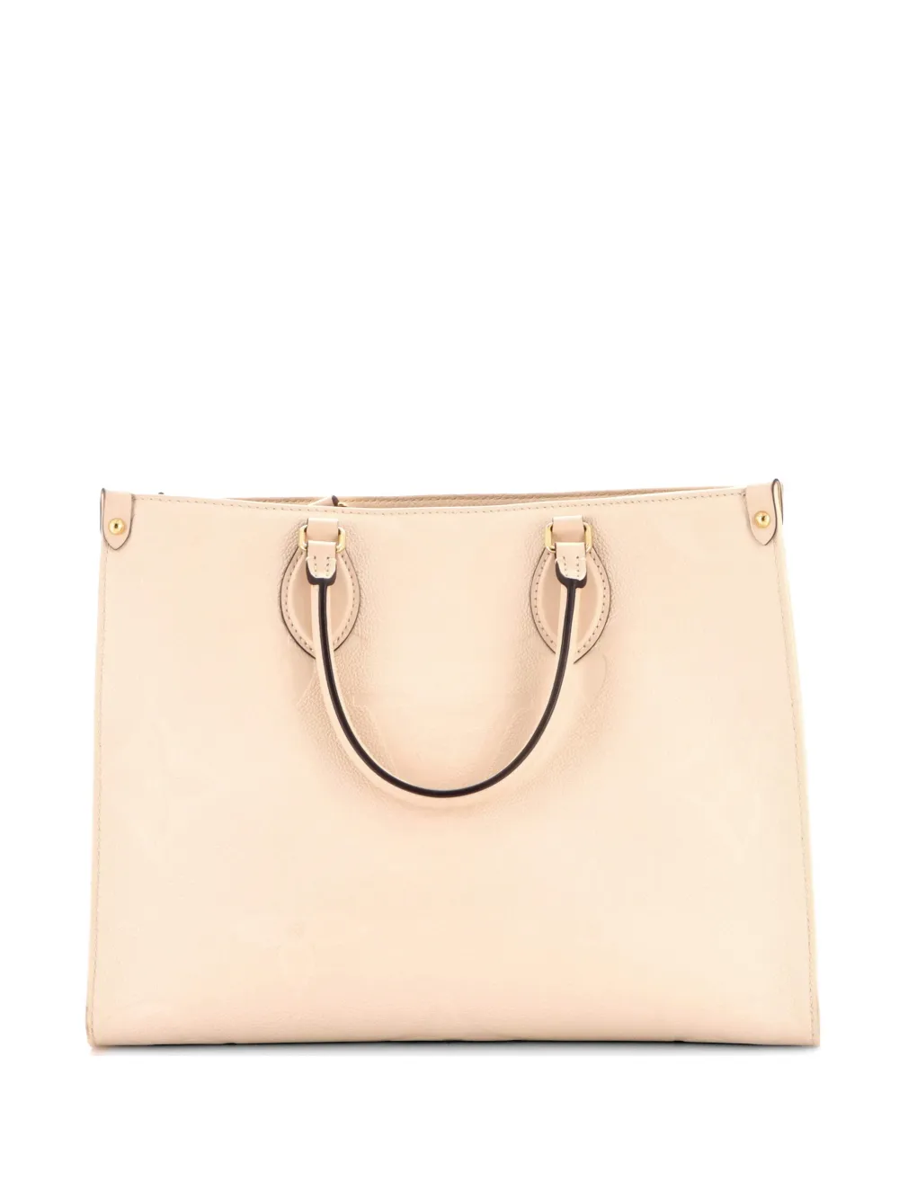Louis Vuitton Pre-Owned OnTheGo Monogram Empreinte Giant MM tote bag - Nude