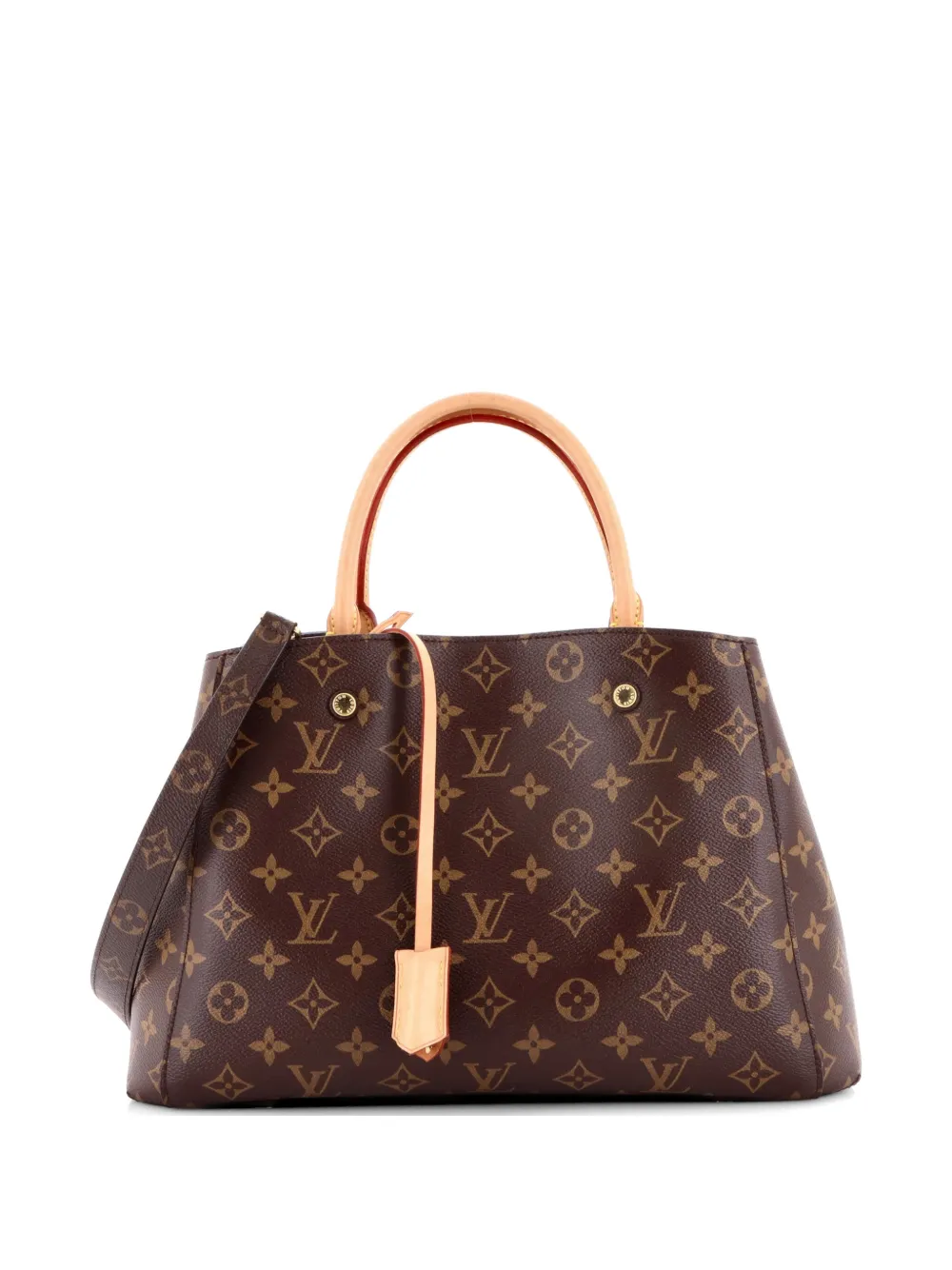 Louis Vuitton Pre-Owned Montaigne Handbag Monogram Canvas MM tote bag - Marrone