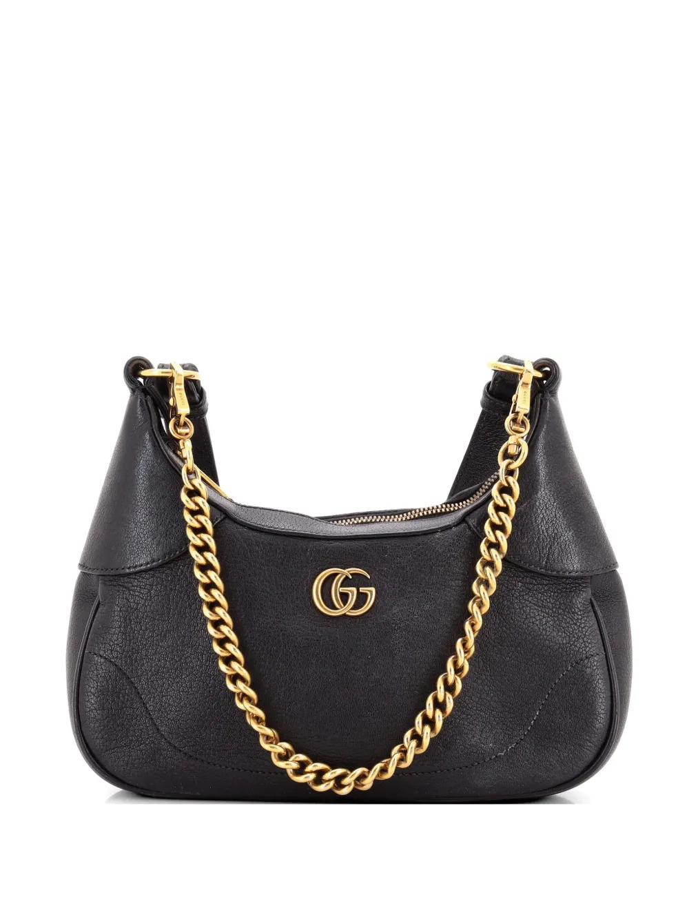 Gucci Pre-Owned Aphrodite Leather Small shoulder bag - Nero