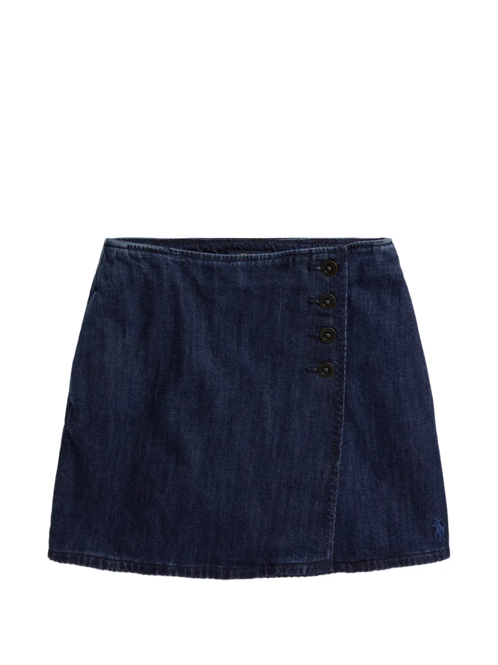 POLO RALPH LAUREN KIDS Wickelrock mit Knöpfen - Blau