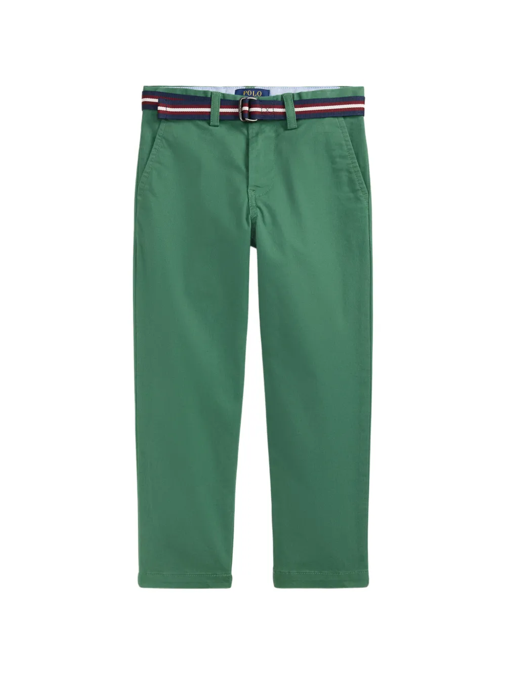 POLO RALPH LAUREN KIDS Bedford Slim Fit Flex Abrasion trousers - Verde