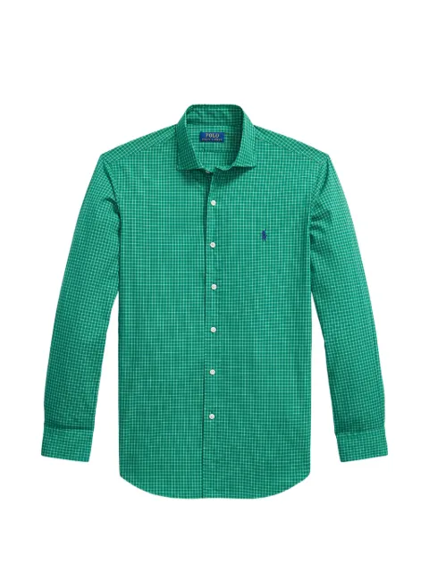 Polo Ralph Lauren Custom-Fit checked poplin shirt
