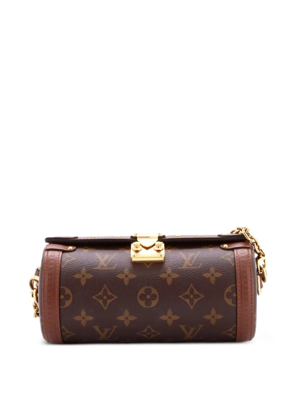 Papillon Trunk Bag Monogram Canvas Shoulder Bag