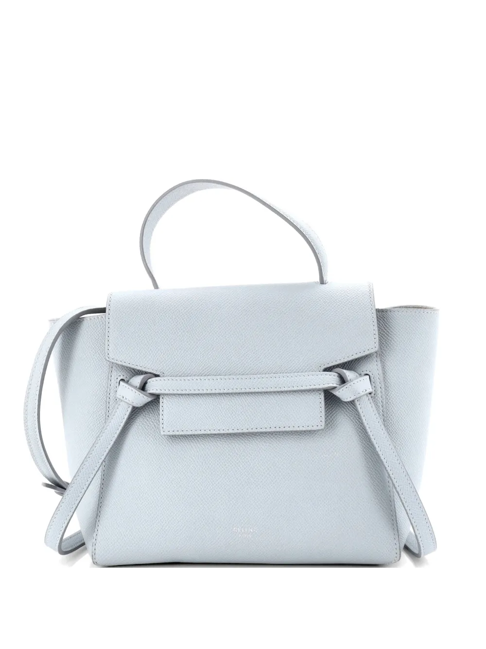 Celine Pre-Owned Belt Bag Textured Leather Nano shoulder bag - Blu