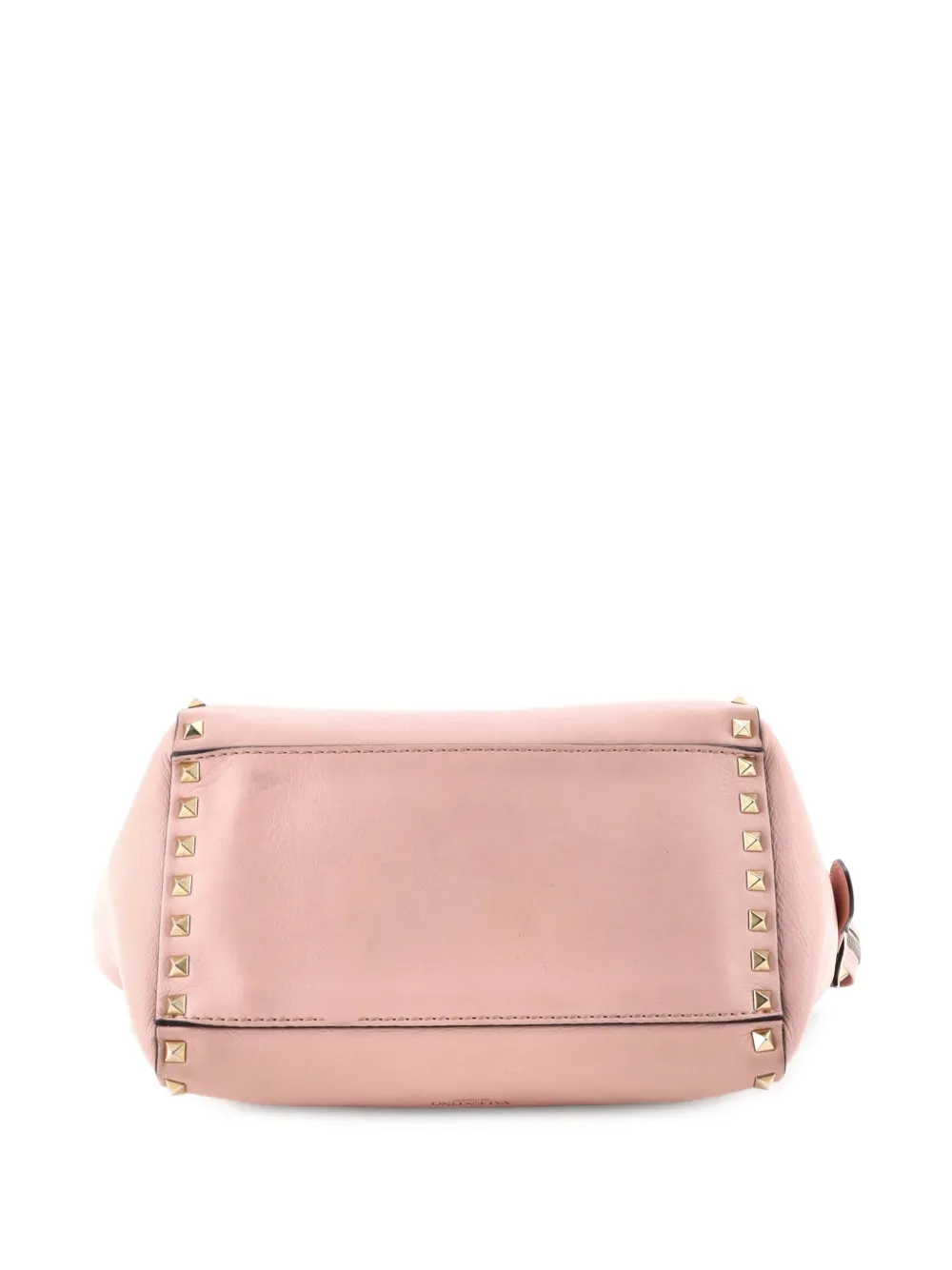 Rockstud Rigid Leather Small Tote Bag