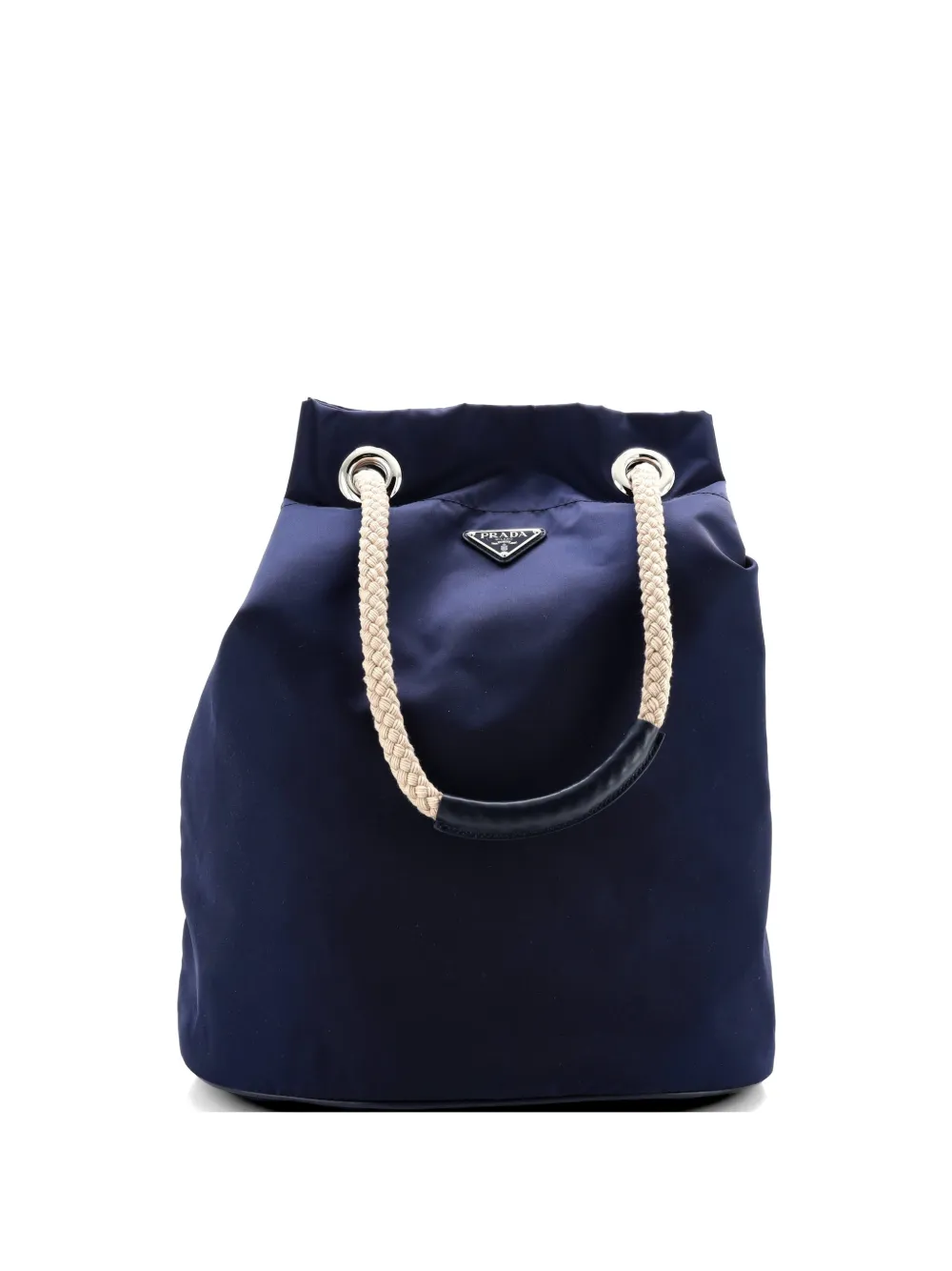 Prada Pre-Owned Mariner Re-Nylon Medium bucket bag - Blu