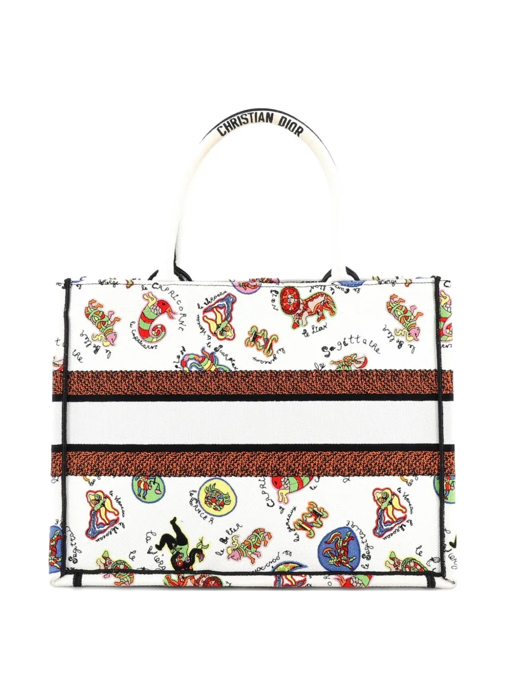 Christian Dior Pre-Owned ブック エンブロイダリー キャンバス